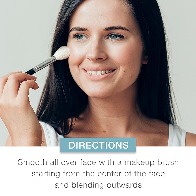 Neutrogena Mineral Sheers Lightweight Loose Powder Makeup Foundation with Vitamins A, C, & E, Sheer to Medium Buildable Coverage, Skin Tone Enhancer, Face Redness Reducer, Natural Beige 60,.19 oz-Velvo Beauty