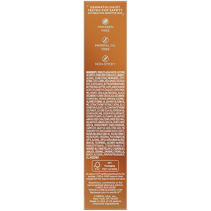 L'Oreal Paris Skincare Age Perfect Hydra-Nutrition All-Over Balm with Manuka Honey Extract and Nurturing Oils, to Soothe and Rescue Dry Skin, Paraben Free, 1.7 oz.-Velvo Beauty