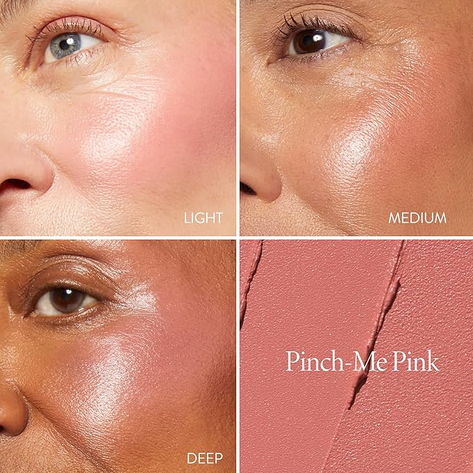 LAURA GELLER NEW YORK The Wonder Balm Complexion Enhancer - Hydrating Weightless Subtle Hint of Color + Glow for Mature Skin - Vegan Squalane - Apply to Cheeks & Lips (02 Pinch-Me Pink)-Velvo Beauty