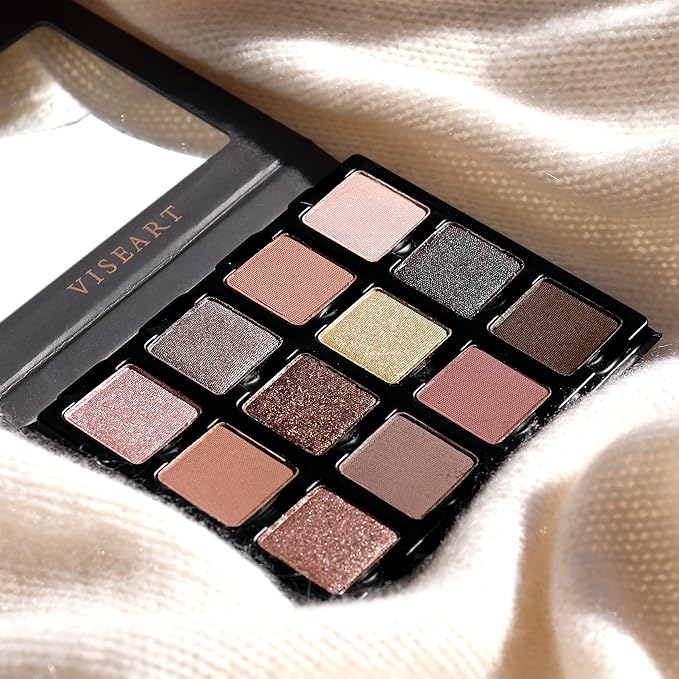 Viseart Paris Etendu Pro Luxe Makeup Eyeshadow Palette (Cashmerie Charmeuse)-Velvo Beauty