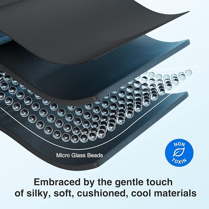 YFONG Weighted Sleep Mask, Women Men 3D Eye Mask Blocking Lights Sleeping Mask (4.2oz/120g), Pressure Relief Night Sleep Eye Mask with Adjustable Strap, Eye Cover Blindfold for Travel Nap Yoga, Purple-Velvo Beauty