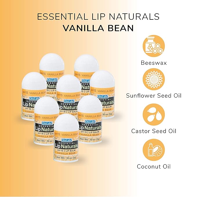 Lip Naturals® Mini Balms: 3 Flavors, SPF-15, 50ct-Velvo Beauty