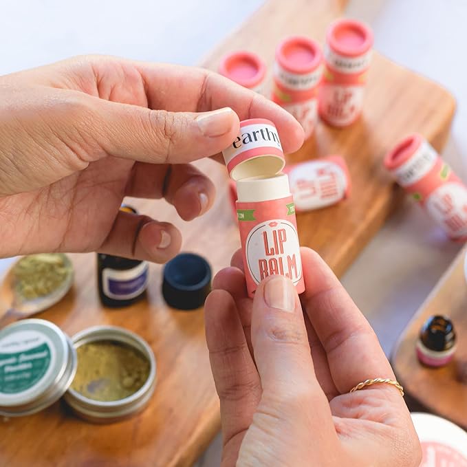 Earthy Good Organic DIY Lip Balm Making Craft Kit By Kiss Naturals-Velvo Beauty