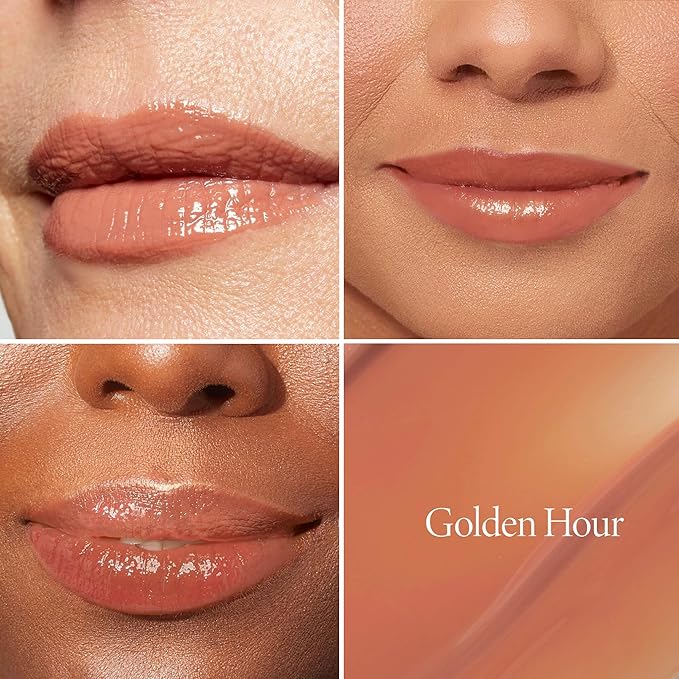 LAURA GELLER NEW YORK Shine-n-Shield Lip Balm SPF 15, Golden Hour - Nourishes, Hydrates & Protects Lips-Velvo Beauty