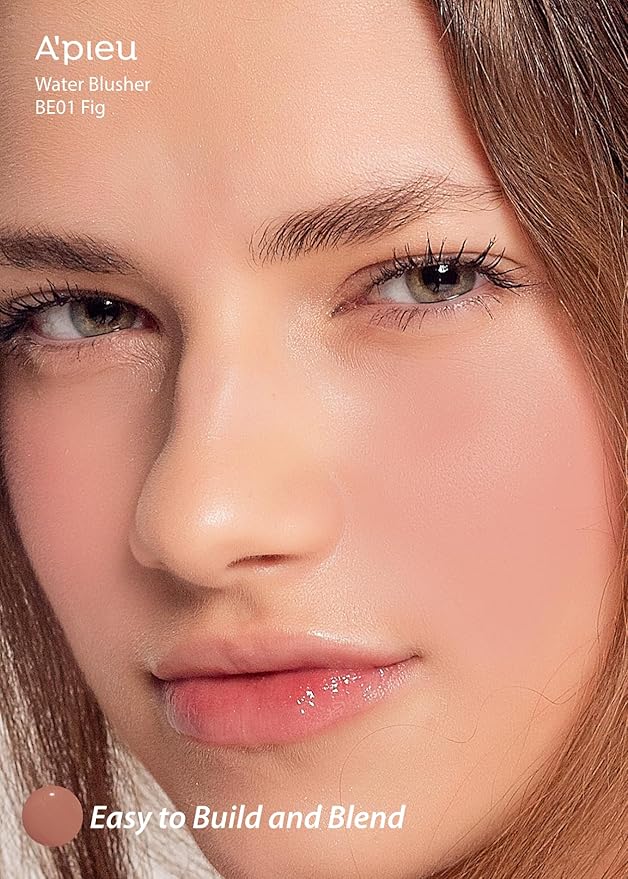 A'PIEU JUICY-PANG WATER BLUSHER (BE01 - Fig Pearl) Korean Liquid Blush For Cheeks K Beauty Makeup-Velvo Beauty