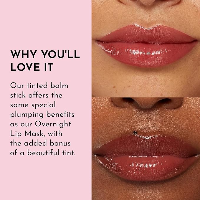 LAWLESS Forget the Filler Lip Plumping Line Smoothing Tinted Balm, Sugarplum, Pink, 0.09 Ounce-Velvo Beauty