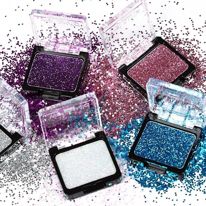 wet n wild Color Icon Eyeshadow Glitter - Ultra-Pigmented, Vitamin E Infused for a Silky-Smooth Moisturizing Application, Cruelty-Free & Vegan - Groupie-Velvo Beauty
