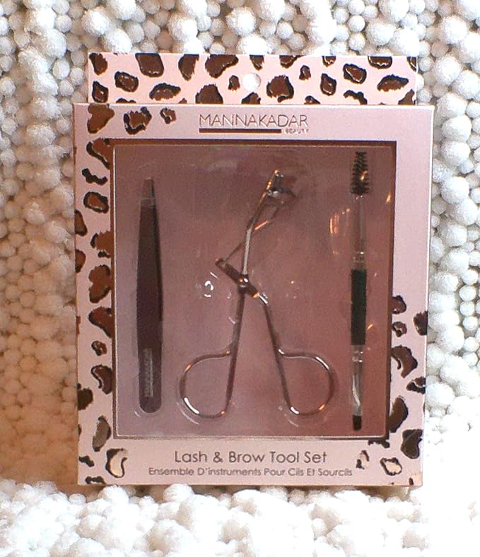 Manna Kadar Lash & Brow Tool Set, Gold-Velvo Beauty