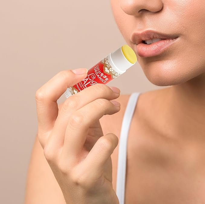 Natural Lip Balm, Nourishing and Moisturizing Premium Lip Care, Handmade Hydrating Lip Balm, Lip Treatment for Dry and Cracked Lips, Repairing and Fragrance Free, Unscented - 0.5oz-Velvo Beauty