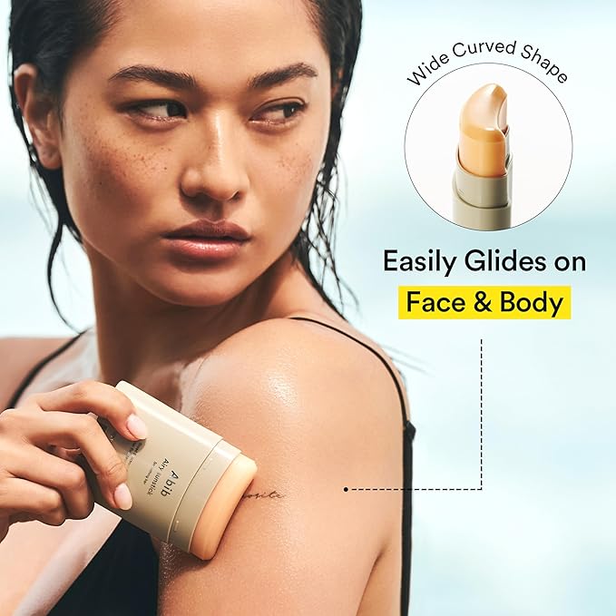 Abib Airy Sunstick Protection Bar Broad Spectrum SPF50+ 0.81 oz / 23 g (Semi-matte) | Korean Suncreen Stick Suncare Sunblock, No Whitecast, Protector Solar Barra, Water resistant-Velvo Beauty