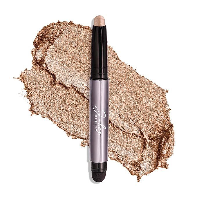 Julep Eyeshadow 101 Cream-to-Powder Waterproof Shadow Stick – Sand Shimmer – Long-Lasting, Crease-Proof, Champagne Toned Shimmer Cream Eyeshadow with Built-in Smudger-Velvo Beauty