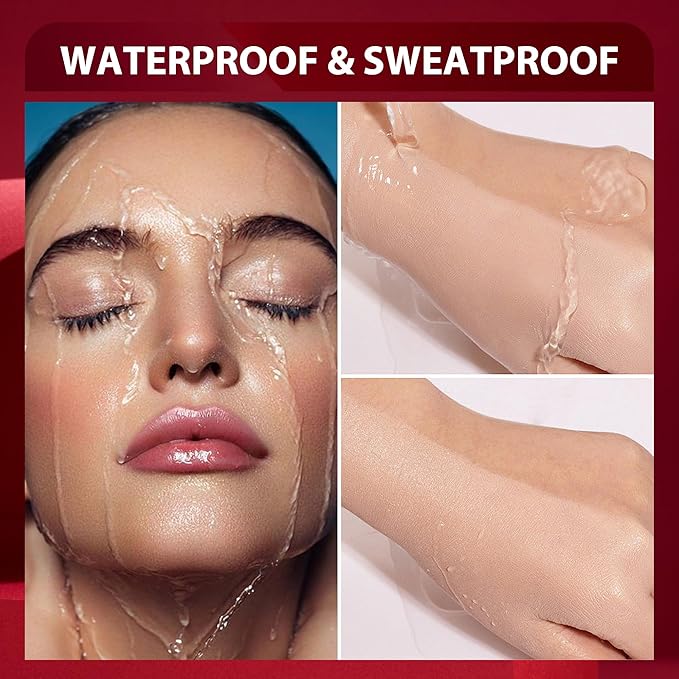 FV Waterproof Foundation with Oil-control, No Transfer & Long Lasting, Matte Foundation for Oily/Normal Skin, Liquid Makeup Foundation with Buildable Coverage for Face, 30g, Natural Beige-Velvo Beauty