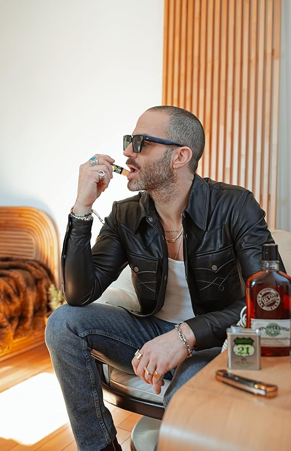 18.21 Man Made Lip Balm - Mint Julep Flavor, Lip Protectant Hydrates & Moisturizes with Beeswax, Cocoa Butter & Vitamin E - For chapped and dry lips-Velvo Beauty