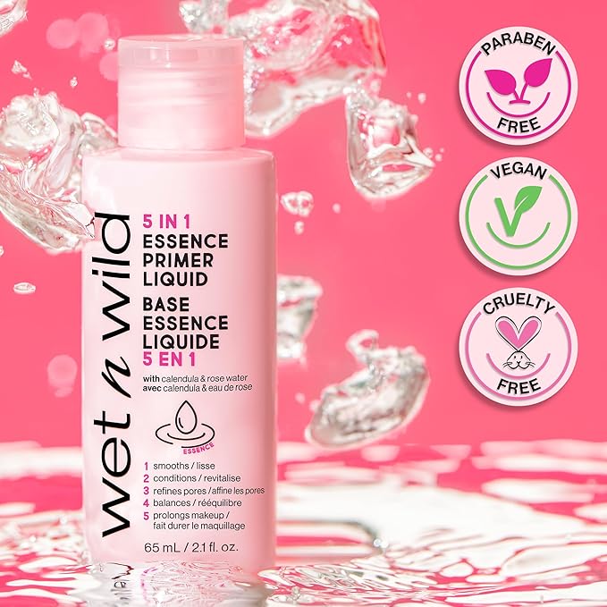 wet n wild 5 In 1 Essence Face Makeup Primer Liquid-Velvo Beauty