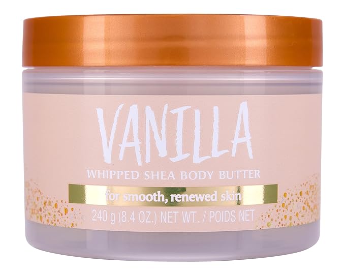 Tree Hut Whipped Shea Body Butter - Vanilla - 8.4 oz - Lightweight, Long-Lasting, Hydrating Moisturizer - Made with Shea Butter-Velvo Beauty