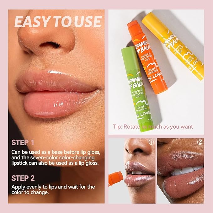 Tinted Lip Balm, Lip Moisturizer For Very Dry Lips, Lip Balm Hydrating, 8pcs Color Lip Balm Set Nourishing Cracked Lips, Lip Tint Lip Care Products Birthday Gifts Set For Teens-Velvo Beauty