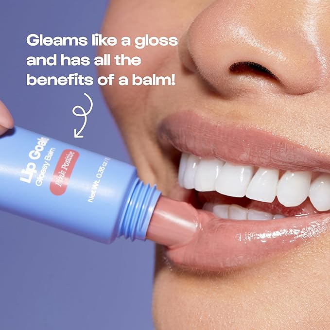 Alleyoop Lip Goals Glossy Lip Balm – Hydrating Tinted Lip-Moisturizer for Women - Vegan LipBalm for Cracked Lips, Moisturizing LipGloss Balm - Lips Treatment & Hydration Care, (Clear)-Velvo Beauty