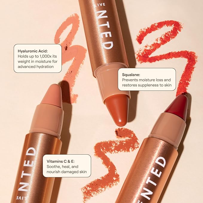 Live Tinted Hyperpigmentation Essentials Glow Up Set: Includes Mini Superhue Hyperpigmentation Serum Stick, Mini Hueguard 3-in-1 Mineral SPF 30, and Full-sized Huestick in Rise, 3-Piece Set-Velvo Beauty