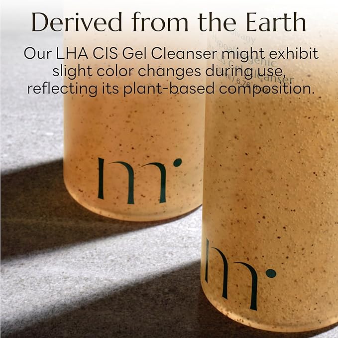 LHA CIS Gel Cleanser - Low pH Korean Facial Wash Skincare for Pore Shrinking, Face Moisturizing, Makeup, Whitehead & Blackhead Remover - 6.76 fl. oz-Velvo Beauty