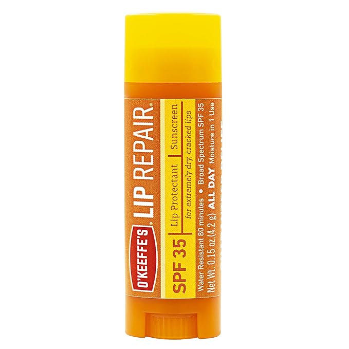 O'Keeffe's Lip Repair SPF 35 Lip Balm Stick, (Pack of 2)-Velvo Beauty