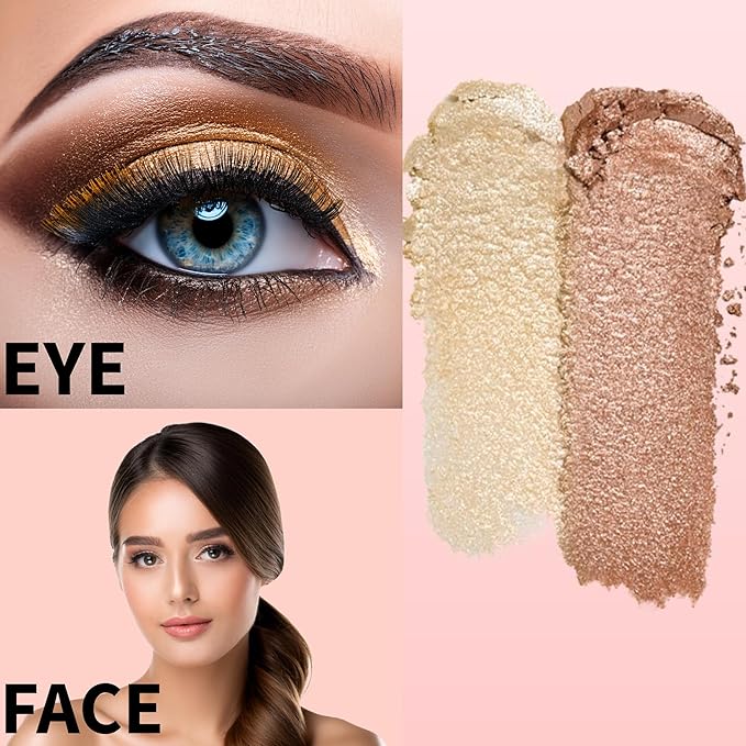 SAMIK Eye shadow blush concealer contour makeup kits full set all in one makeup set cosmetic girl makeup gift box blush set (Pink)-Velvo Beauty