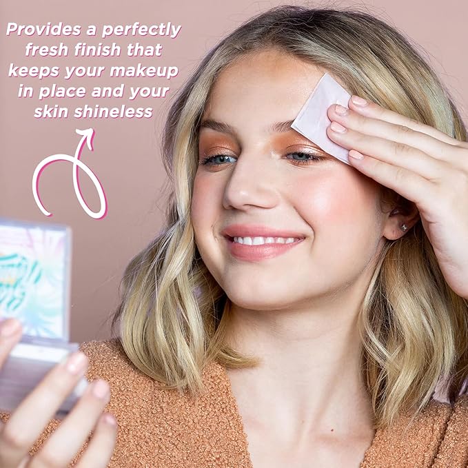 Petite 'n Pretty New Makeup Set - Featherlight Clear Mascara & Brow Gel, Glo$$ Balm, Cloud Mine Backpack, Biodegradable Blotting Sheets + Makeup Bag for Kids, Tweens and Teens-Velvo Beauty