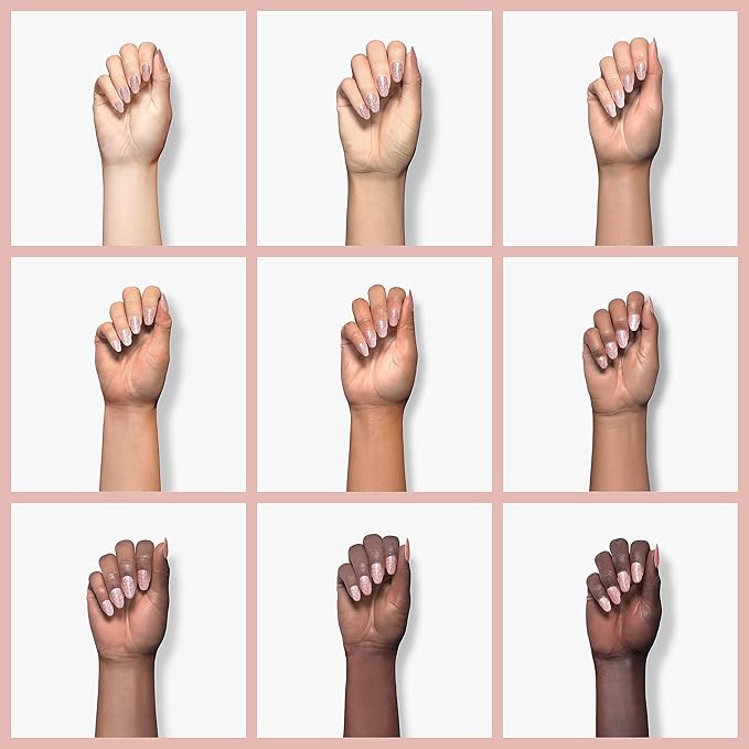 Kiara Sky Long Lasting Nail Dip Powder Pink Tones 1 oz, Pinking Of Sparkle-Velvo Beauty