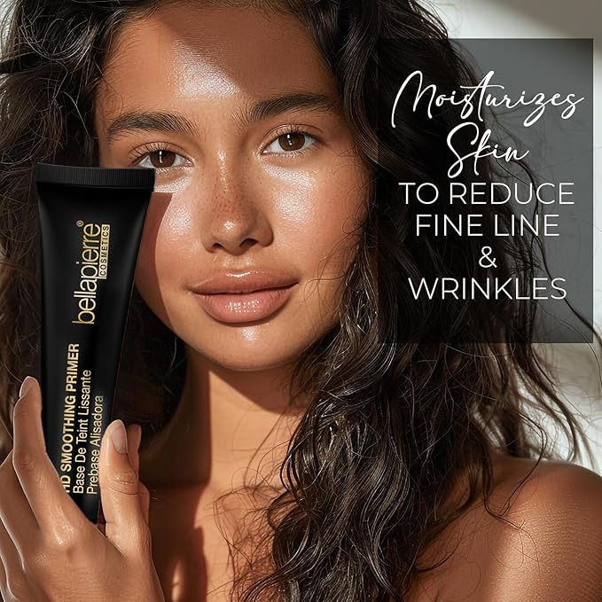 Bellapierre HD Smoothing Primer for a Flawless Complexion | Cruelty-Free & Non-Toxic | Talc-Free Pore Minimizer - 1.01 Fl. Oz-Velvo Beauty