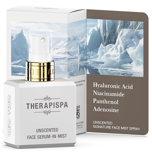 Face Serum-In-Mist – Unscented Hydrating Face Mist & Spray Serum with Niacinamide, Panthenol & Hyaluronic Acid for Sensitive Skin & Deep Moisture (2.0 fl oz)-Velvo Beauty