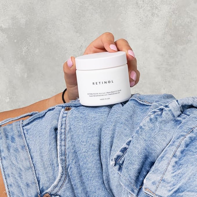 Retinoid Cream - 4.25% Retinol Night Moisturizer for Face & Neck with Collagen, Peptides & Hyaluronic Acid - Anti Aging Wrinkle Cream, Improves Skin Tone & Texture, 3.4 oz-Velvo Beauty