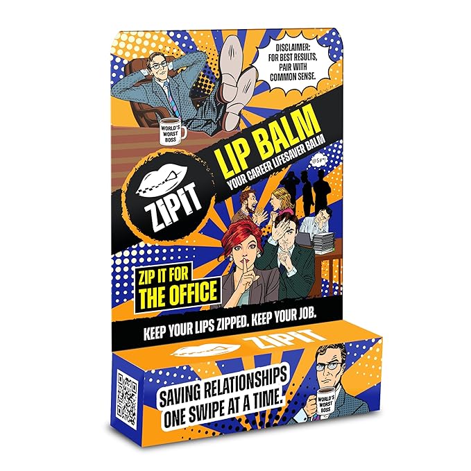Zip It For The Office Lip Balm - Saving Relationships One Swipe At A Time-Velvo Beauty