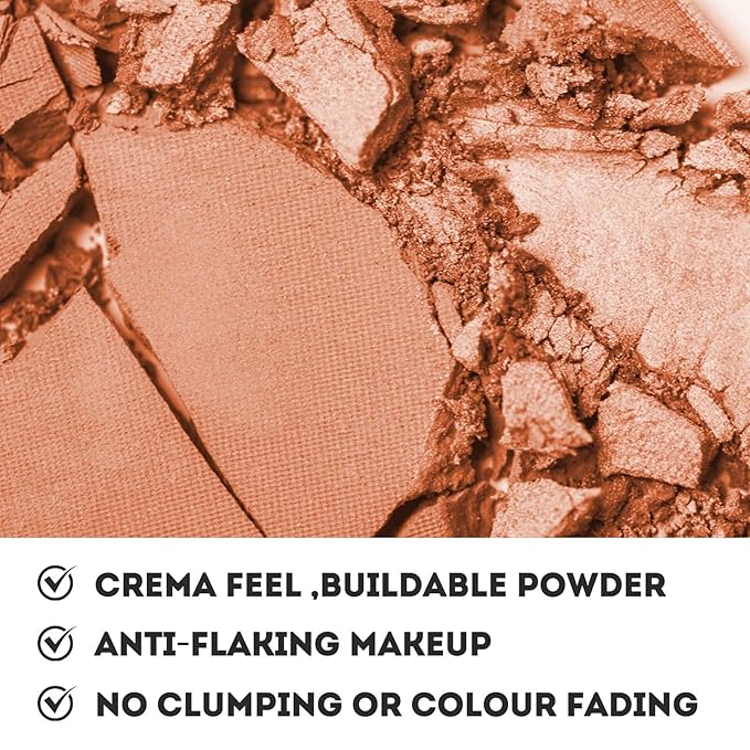 Face Blush for Cheeks Waterproof Smooth Creamy Formula, Matte Finish Buildable Lightweight Cream Blush Balm Create a Natural, Long Lasting Makeup Brightens Facial Radiance (Khaki)-Velvo Beauty