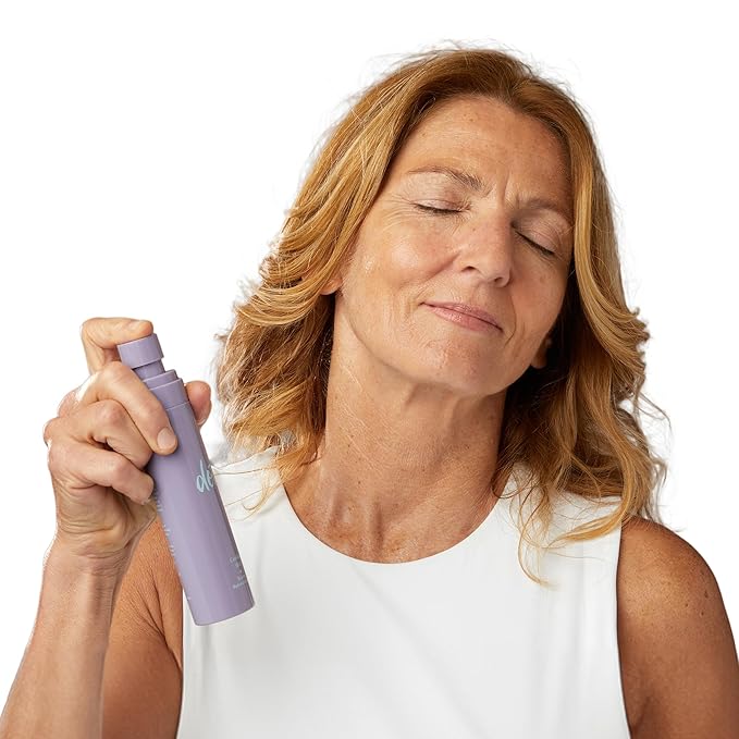 dot Cooling Facial Mist With Vitamin C, Plant-Based Antioxidants & Skin Revitalizing Feminage - Face Mist that Moistures, Rejuvenates & Clarifies – For All Skin Types – Menopause Skincare - 3.4 oz-Velvo Beauty