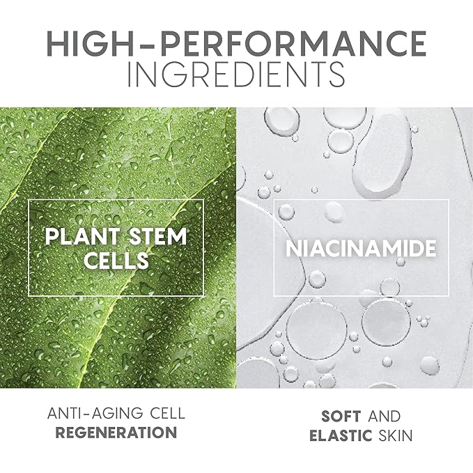 Beautyboost Hydro Booster Anti-Aging Cream W/Hyaluronic Acid, Cotton Stem Cells, Squalane & Niacinamide- 1.7 Fl Oz Gel-Cream Moisturizer for Extra-Dry Skin, Skin Elasticity, Quick-Absorbing-Velvo Beauty