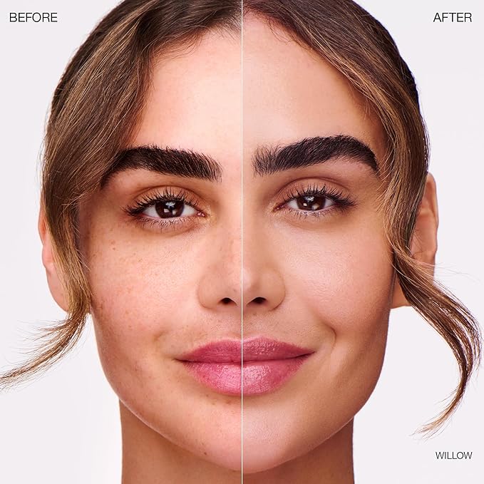 Ogee Complexion Perfecting Liquid Foundation - Lightweight Tinted Moisturizer For Face (Willow 3.00C - Medium Light, Peach-Beige Undertones) - with Vitamin C & Jojoba Oil - Certified Organic-Velvo Beauty