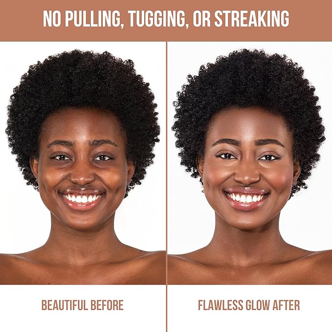 Glamazon Second to None Foundation Stick, Miss Mocha, Light-to-Full Coverage, Weightless Makeup With a Glowy Natural Finish-Velvo Beauty