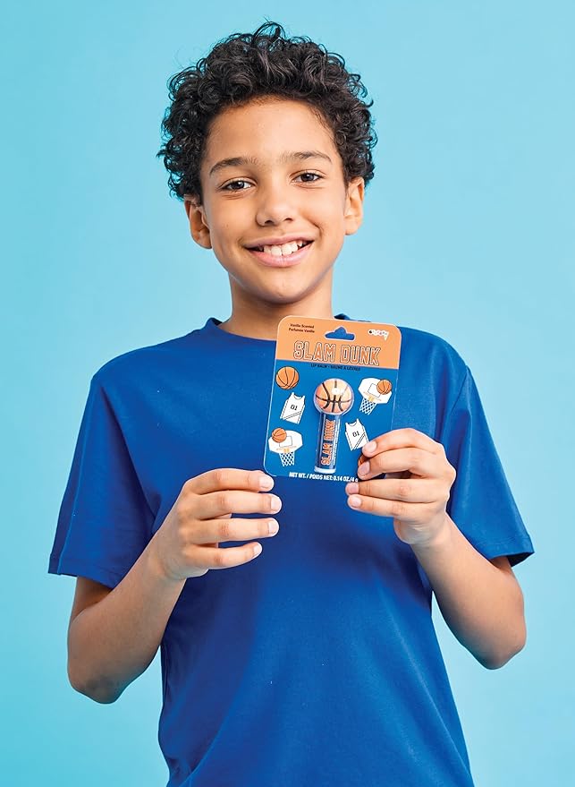 iscream Sport-Tastic Basketball Shaped Vanilla Scented Lip Balm-Velvo Beauty