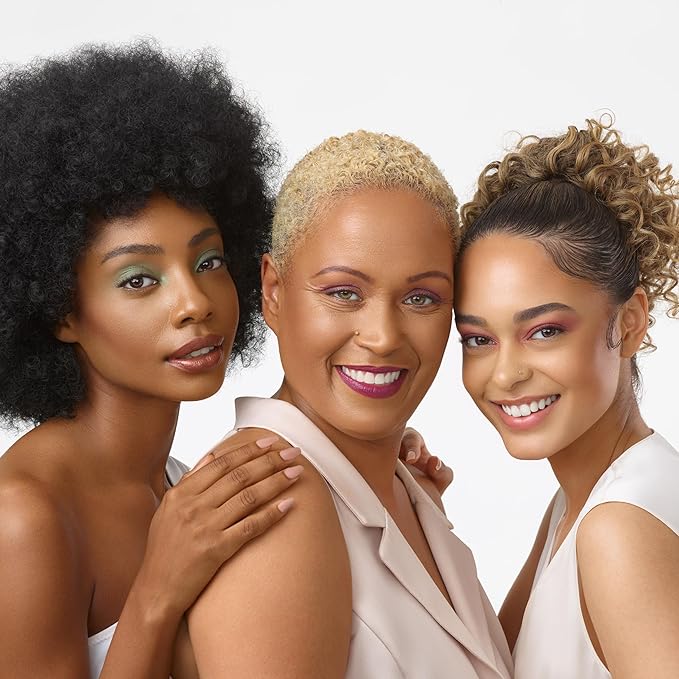 Black Radiance Eyeshadow Palette w/Applicators & Mirror 8810 Moroccan Mix, Beige, Blue, Brown, Red Brown-Velvo Beauty