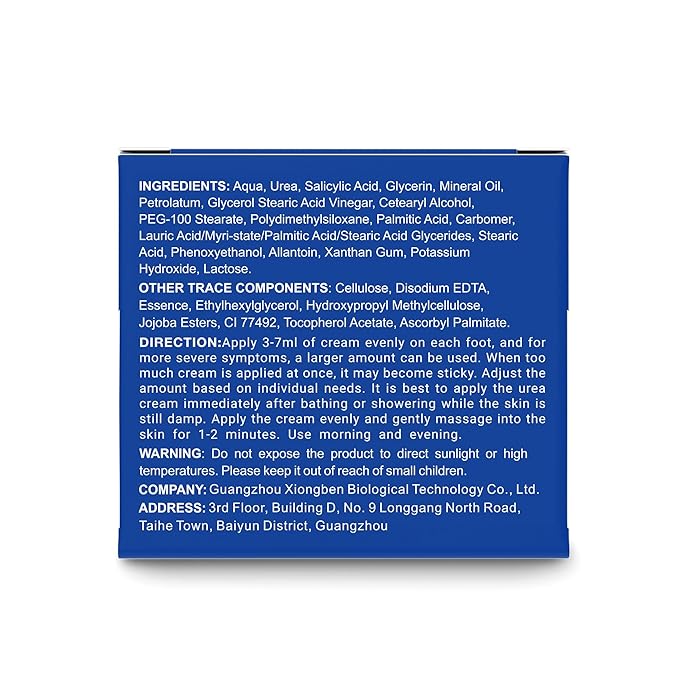 OUKEYA Urea Cream 42% plus Salicylic Acid 2% Net 5.29 Oz for Dry Cracked Feet,Heels,Knees,Elbows,Hands Repair Treatment Moisturizes and Removes Corns,Calluses,Dead Skin,and Softens Toenails-Velvo Beauty