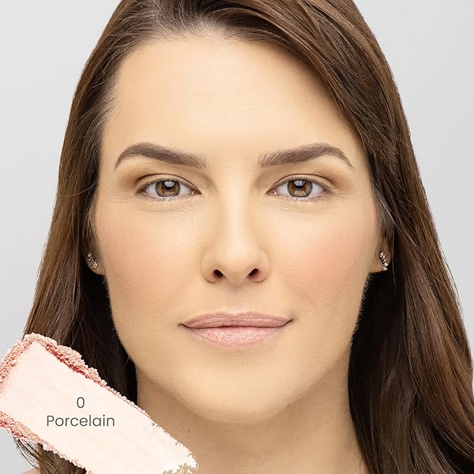 True + Luscious Sheer Halo Complexion Powder – Natural Matte Finish Foundation, Sheer to Medium Coverage – Clean, Vegan and Cruelty Free Powder Foundation – 0.32 oz-Velvo Beauty