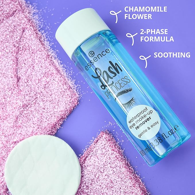 essence | Lash Princess Waterproof Eye Makeup Remover| Gentle 2-Phase Formula| Vegan & Cruelty Free-Velvo Beauty