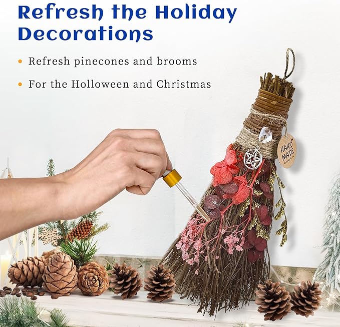 HIQILI Cinnamon Essential Oil for Spary, Diffuser, Garden and Kitchen - 100% Pure Natural - Indoor and Outdoor, 1.01 Fl Oz-Velvo Beauty