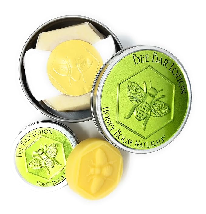 Bee Bar Honey House Naturals Duo – Citrus – Small .6 ounce & Large 2 ounce (Citrus)-Velvo Beauty