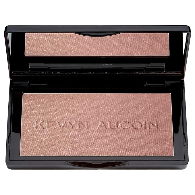 Kevyn Aucoin The Neo-Bronzer, Sunrise Light: 3 in 1 makeup palette. Highlighter, blush & bronzer in one smooth gradient makeup compact. Shimmer & matte in light, medium & deep. Sun-kissed to bronzed.-Velvo Beauty