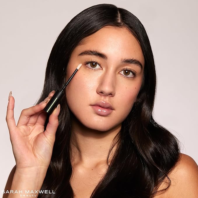 Sarah Maxwell Beauty - LENGTH Growth Serum for Eyelash & Brow Boost, Vegan, Paraben-Free, Cruelty-Free – Enhance Lashes & Brows, Clean Beauty Lash Treatment (0.17 fl oz | 5 mL)-Velvo Beauty