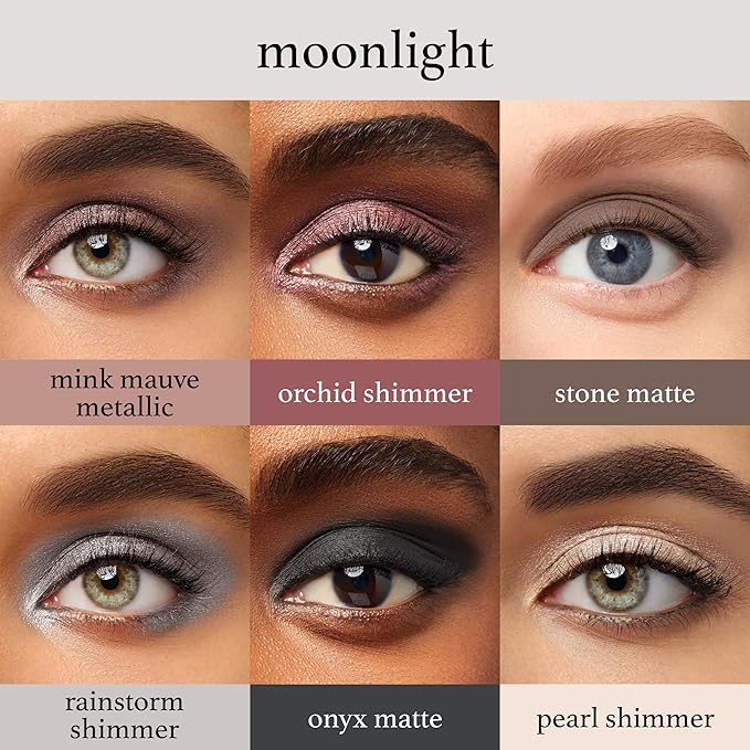 Julep Eyeshadow 101 Crème-to-Powder Eyeshadow Stick 6 Piece Gift Set- Moonlight-Velvo Beauty