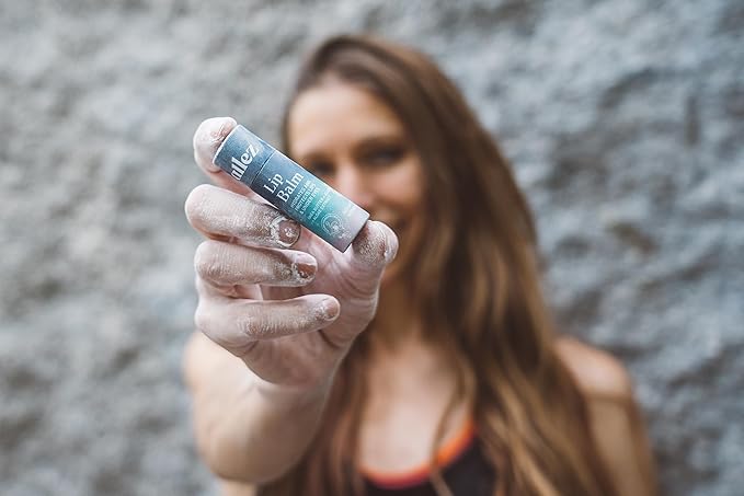 Vegan Lip & Eye Balm, Plant-Based Formula with Shea Butter, Jojoba Oil & Algae Extract for Skin Hydration & Protection, Sea Salt + Kelp Scent, 3-Pack-Velvo Beauty