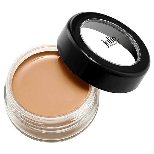 Jolie Picture Perfect Full Coverage Cream Foundation, Smooth Application 1 Oz/30ml (Light Shades) (Sand Olive)-Velvo Beauty