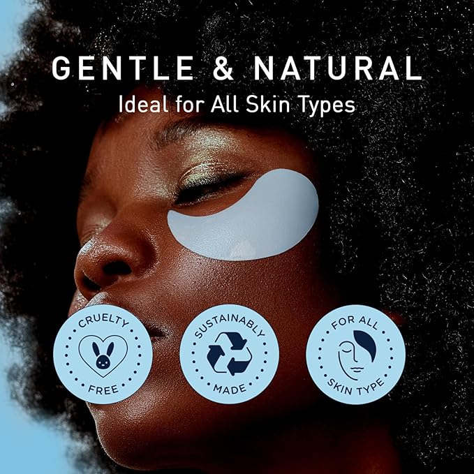 Enaskin Naturals Under Eye Patches for Dark Circles: 60 Pairs Retinol Collagen Eye Gels Mask - Reduce Wrinkles Puffy & Bags - Skin Treatment Pads - Anti Aging Moisturizer For Women (Blue 2 Pack)-Velvo Beauty