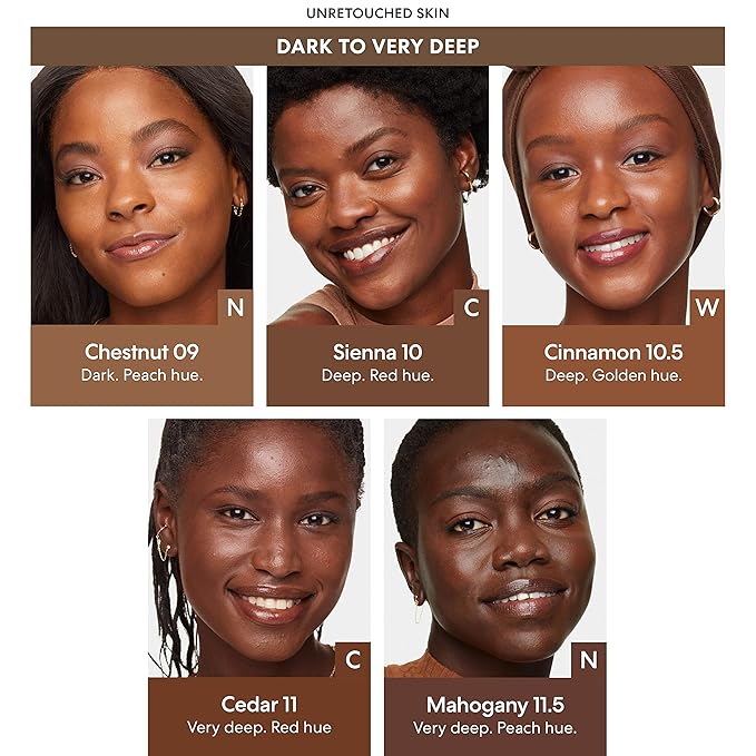 bareMinerals Complexion Rescue Tinted Moisturizer for Face with SPF 30 + Hyaluronic Acid, Hydrating Tinted Mineral Sunscreen for Face, Skin Tint, Vegan (Mahogany 11.5)-Velvo Beauty